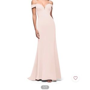 Azazie Monica in Blushing Pink